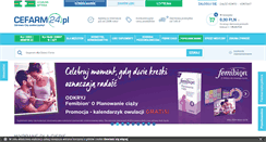 Desktop Screenshot of cefarm24.pl