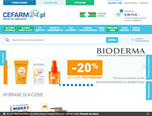 Tablet Screenshot of cefarm24.pl
